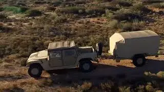 AKXTERRA&reg; Military Transport Trailer | Self-Contained Mil-Spec Cargo & Shelter Deployment System