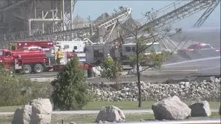 Latest: Firefighters injured while fighting flames at local business in Owasso