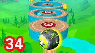 Going Balls, SpeedRun, Going Balls Portal Run Gameplay Level 34