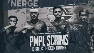 HOW SYNERGE TAKES CHICKEN DINNER IN PMPL SCRIMS