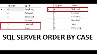 SQL server: order a specific item or more items using order by case