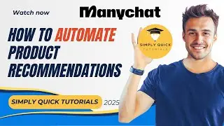 How to Automate Product Recommendations with ManyChat (Basic Product Carousel Setup) 2025