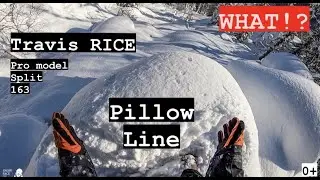 Мощная фрирайд линия. Travis Rice pro model split 163. Костя Сан