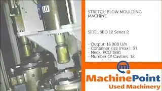 SIDEL SBO 12 Series 2 Used STRETCH BLOW MOULDING MACHINES MachinePoint