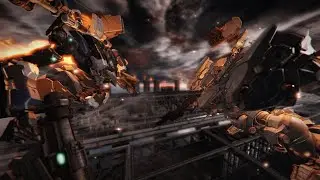 Armored Core 6 Rusty will run into you at full speed if you dont move at the start of the fight