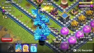 Who can survive this difficult troll trap on coc🌠🔥troops vs troll trap😯epic battle🌹unity clash😘