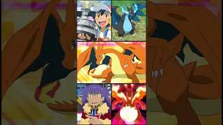 How Many Charizard Trainers Are in Anime ?#Shorts #Pokemon