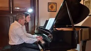 Maurice Ravel - Prelude a la nuit from Rapsodie Espagnole, Dynamic Piano Duo