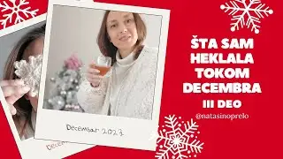 &Scaron;ta sam heklala tokom decembra III deo #heklanje #rucnirad #praznici