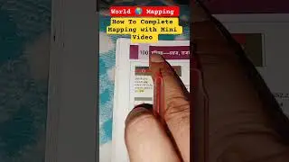 World 🌎 Mapping/ Asia/ Target 🎯 Pcs Only #upsc #pcs #uppcs #ro #aro #mapping