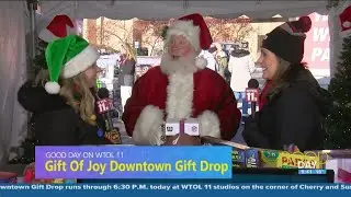 Santa's here! Help out the jolly old elf with gifts for kids and say hello | Downtown Gift Drop