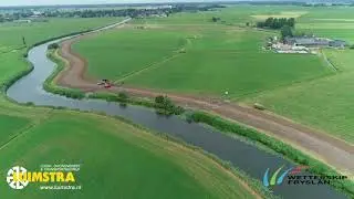 Ophogen lage kade Oude Vaart te Stroobos