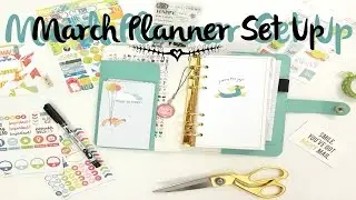 March Planner Set-Cocoa Daisy Planner Kit | OhSoFawn