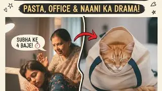 26 January Special: Pasta Making, Office Life & Cat in my Bag! 🍝🐱
