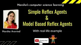 Simple Reflex Agent and Model Based Reflex Agent with Real life Example