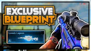NEW Exclusive Season 4 Warzone BluePrint AX-50 Lonely Lagoon