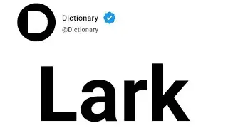 Lark Meaning In English