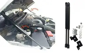Bonnet Hood Lift Support Installation For Ford Ranger 2009-2019 Gas Spring