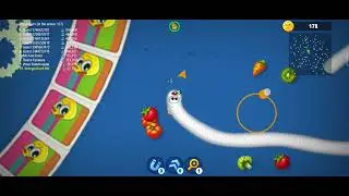 New Worms Zone Challenge 💪👍..#viral #gaming #trending #games #youtubeshorts #viralvideo #wormszone