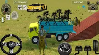 🚛 Truck Me BIG TECTOR Aur Horse Load 😱 | Indian Vehicle Simulator Gameplay