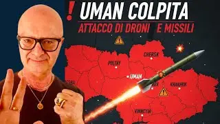 ❗️Attacco di droni e missili in Ucraina: Uman colpita da Kh-101 &ndash; Panico in 6 regioni!