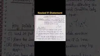 Nested If-Else in c++ #nestedifelse #ifelsestatement