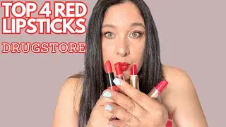 Top 4 Red Lipsticks I Reach For The Most! Olive Undertone Approved!