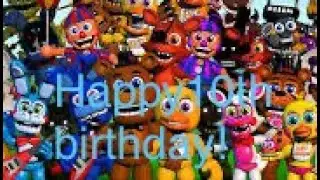 FNaF World 10th Anniversary video.