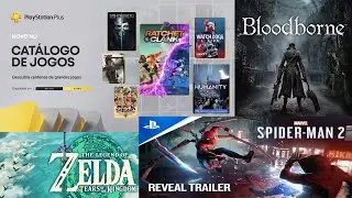 ZELDA EXPLODINDO DE POSITIVIDADE ,NOVOS GAMES DA PS PLUS E RUMOR DO BLOODBORNE