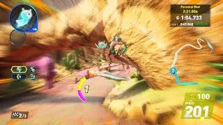 Dinosaur Jungle Time Trial S Rank (Sonic Speed) - Sonic Racing CrossWorlds