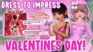 *NEW CODES* & ITEMS COMING TO DRESS TO IMPRESS! VALENTINE’S UPDATE LEAKS & NEW MAP!?
