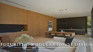 Futuristic Modular House Design: Smart, Sustainable, and Beautiful