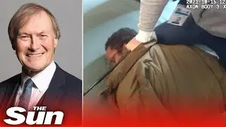 New release Police footage of high-tension arrest of David Amess murder suspect