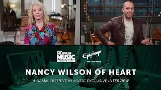 NAMM 2021 - Epiphone Welcomes Nancy Wilson