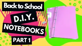 BACK TO SCHOOL DIY JAPANESE NOTEBOOK PART 1 | JAPANESE BOOK BINDING