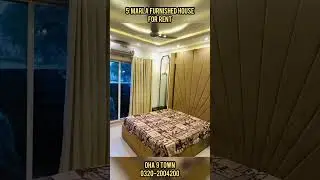 5 Marla Furnished House For Rent in Dha Lahore #dhalahore #dhalahore #realestate #houseforsale #hous