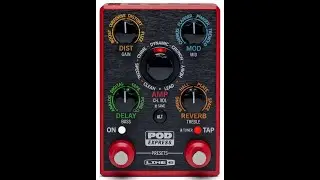 Line 6 Pod Express Iconic 20 Tones demo