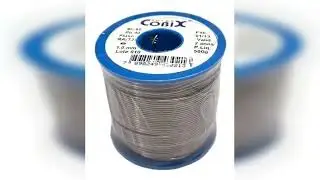 Review: Solda Estanho 1mm 60x40 Cobix C/ Fluxo Ra (t2) - Rolo 500g Cor Azul