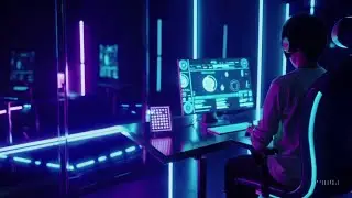 Midnight Neon Rain 🌧️ Deep Focus Music for Coding & Study [4K]