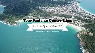 Bombinhas / SC | Tour na Praia de Quatro Ilhas