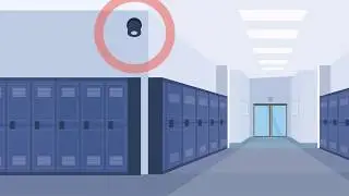 School lockdown system with digital alerts