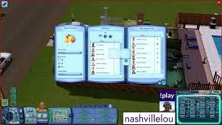 Creating an invite list for Kenyon's birthday pool party (Aug. 12, 2024) #TS3 #Sims3