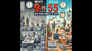 Why 9 - 5 Is Dead : New Work Models in 2025