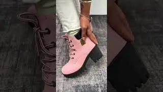 Anti-slippery thick sole ankle boot #viralshoes #trendyshoes #womenboots