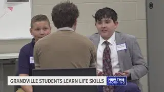 Grandville students learn professional skills in 'The Amazing Shake' competition