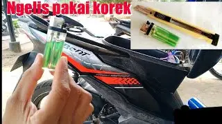 Ini yakin Pasang skotlet cuma pakai  korek api