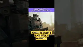 REMAKES de Fallout 3 e New Vegas a caminho !? #fallout #games #shorts