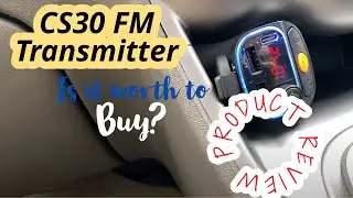 Crust CS30 FM Transmitter Unboxing & Review 🔥🔥🔥 | Watch before you buy