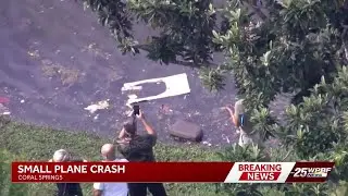 Officials investigate airplane crash with Hurricane Melissa relief supplies in Coral Springs