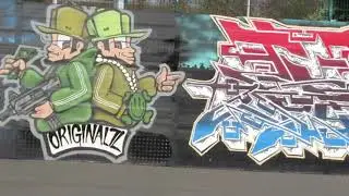Bushy Park Graffiti at Skate Park Dublin